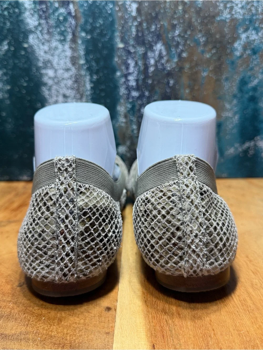 Tory Burch Balletcore Caroline Snakeskin Ballet Flats Women’s Size 7.5